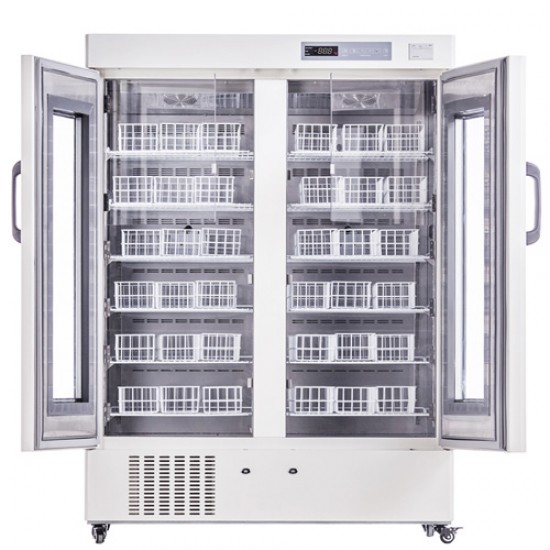 High End Quality SS Drawer Blood Bank Refrigerator