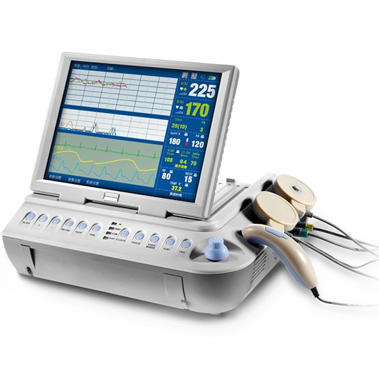 12.1Inches Advanced Fetal Maternal Antepartum CTG Monitor