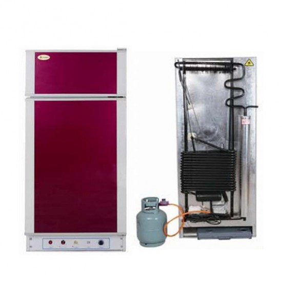 Large Capacity Silent Gas Kerosene Refrigerator With Freezer