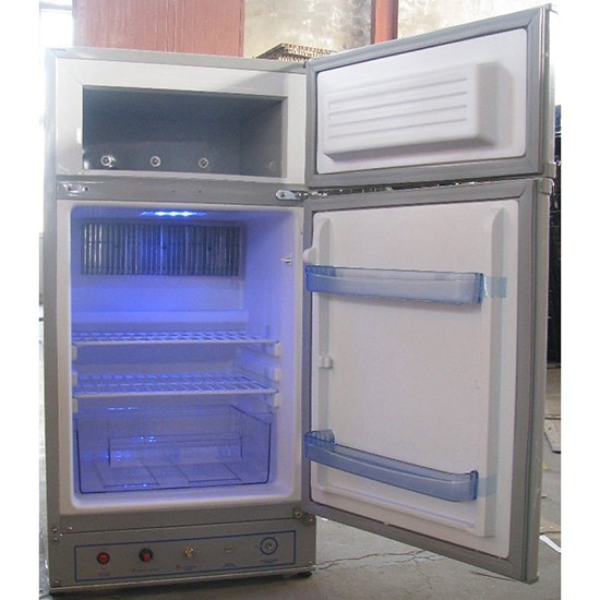 Large Capacity Silent Gas Kerosene Refrigerator With Freezer