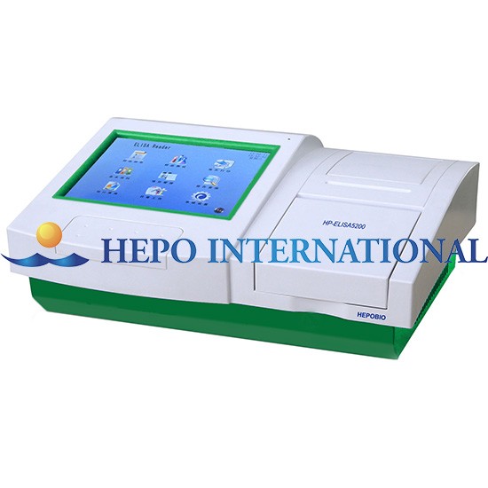 Laboratory 10.4inch Large Color Touch Screen 8 Channels Elisa Reader